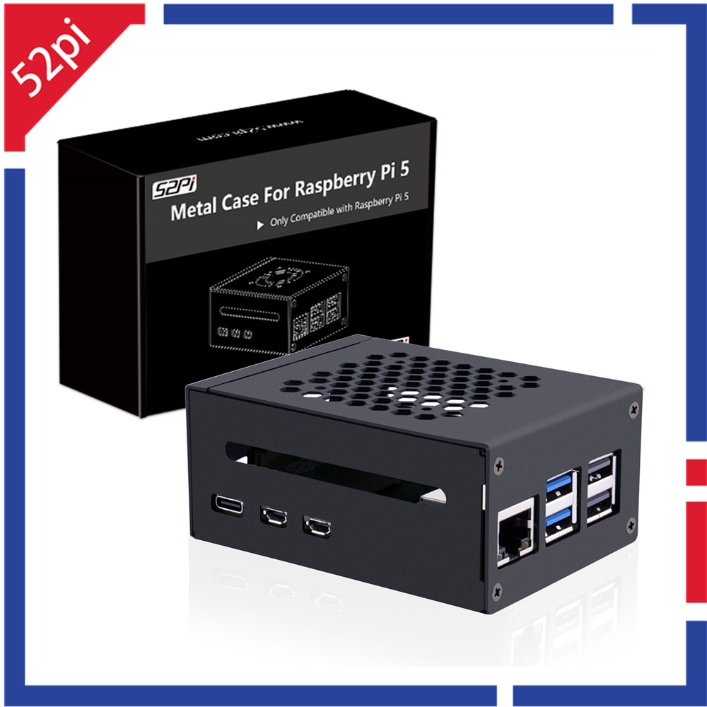 Argon One V3 M.2 Nvme Case - Custodia in metallo Raspberry Pi 5
