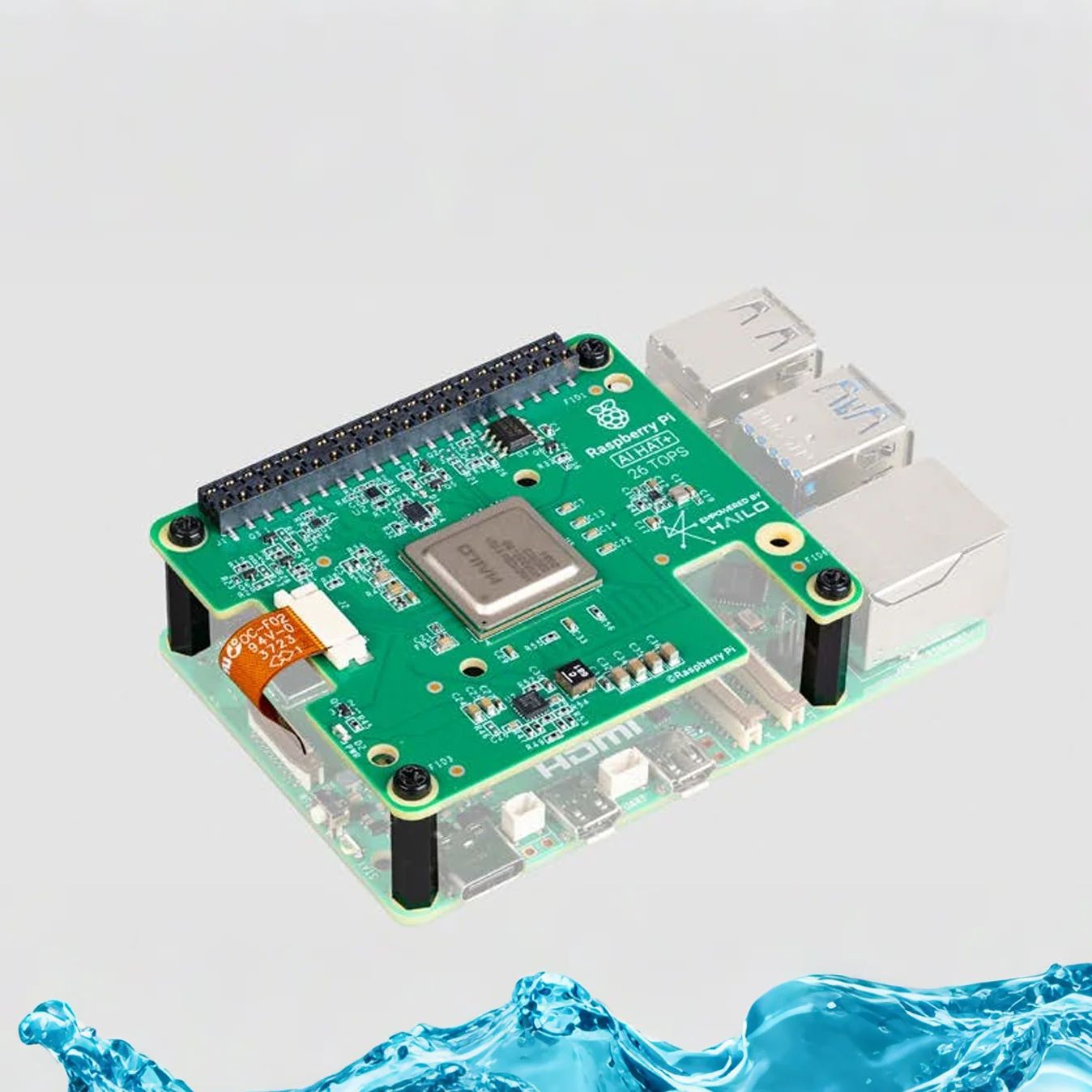 Raspberry Pi Ai Kit Hailo-8L - Scheda di espansione AI Raspberry Pi
