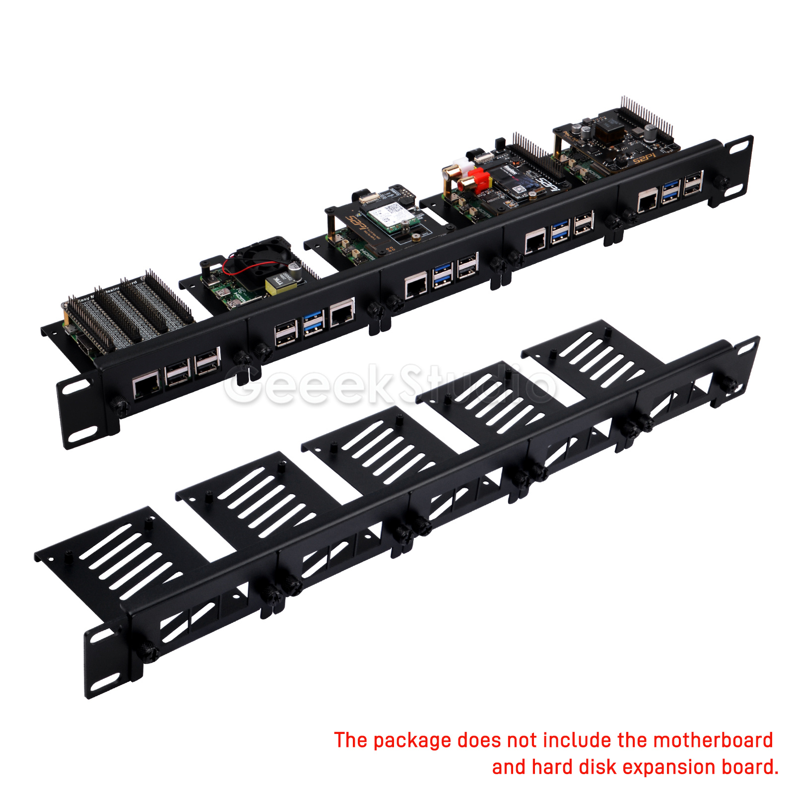 Supporto per rack 1U per Raspb - Raspberry Pi Rackmount 1U 19 Inch recensione e prezzo