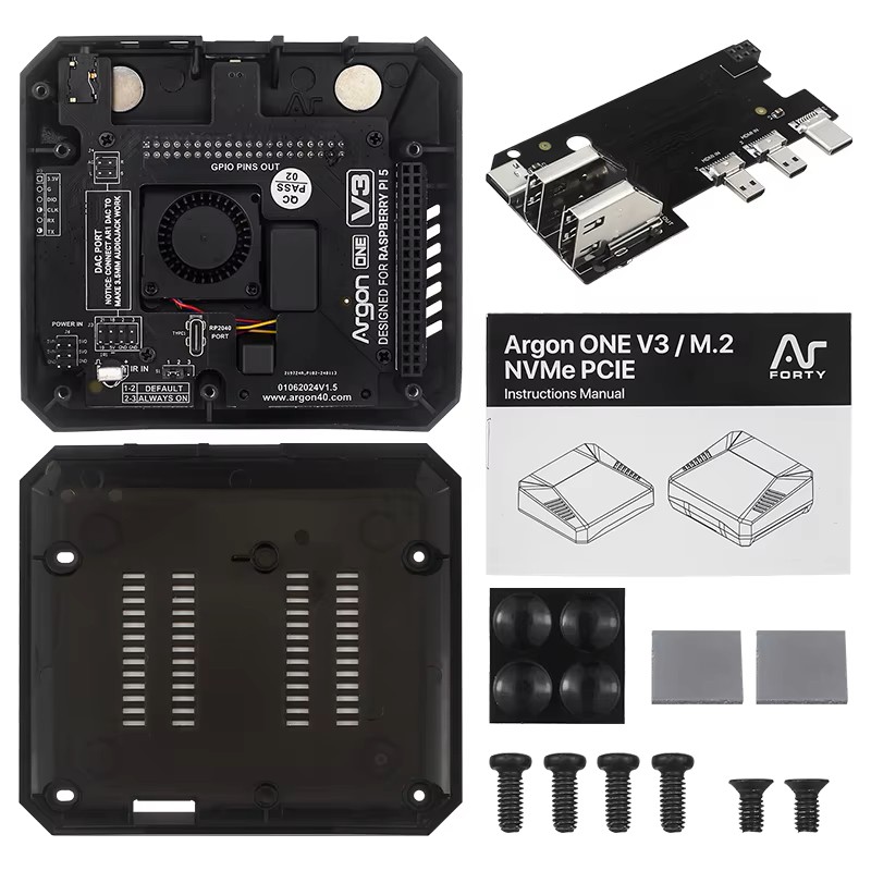 Case in Metallo Argon ONE V3 p - Argon One V3 M.2 Nvme Case recensione e prezzo